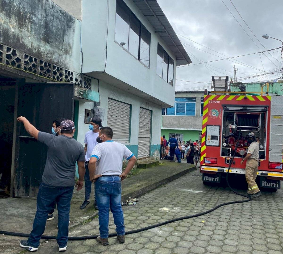 Dos heridos por explosión de tanque de gas en Santo Domingo de los Tsáchilas
