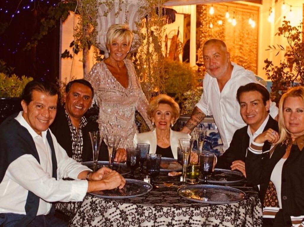 Raquel Argandoña y Willy Geisse