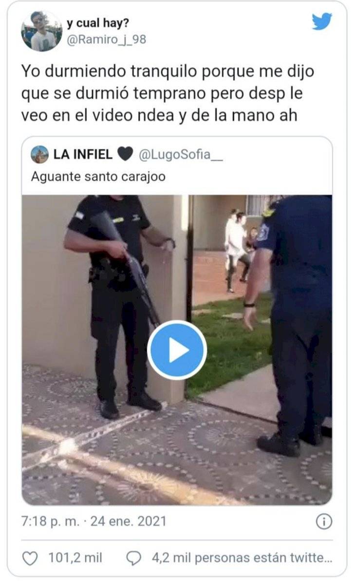 Joven descubre infidelidad de su novia tras fiesta clandestina 
