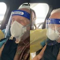 Anthony Hopkins es vacunado contra el Covid-19