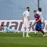 Real Madrid se desinfla en La Liga y cae sorpresivamente frente al Levante
