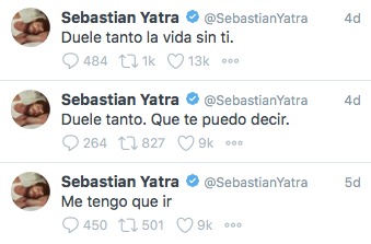 La salida de Sebastián Yatra de las redes tiene diversos orígenes según los fans