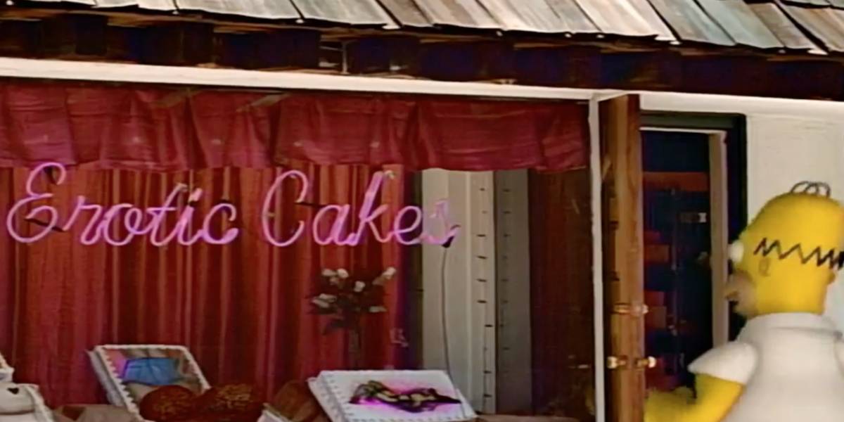 Los Simpson: está es la localización de los "pasteles eróticos" que visita Homero en la vida real