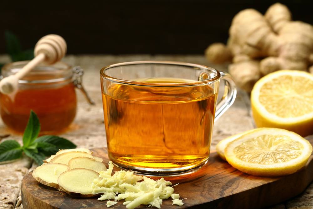 Té con limón