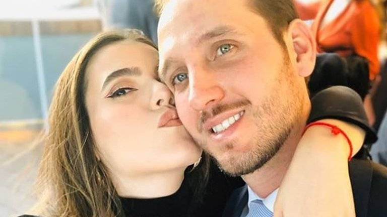 Camila Fernández y su esposo Francisco Barba