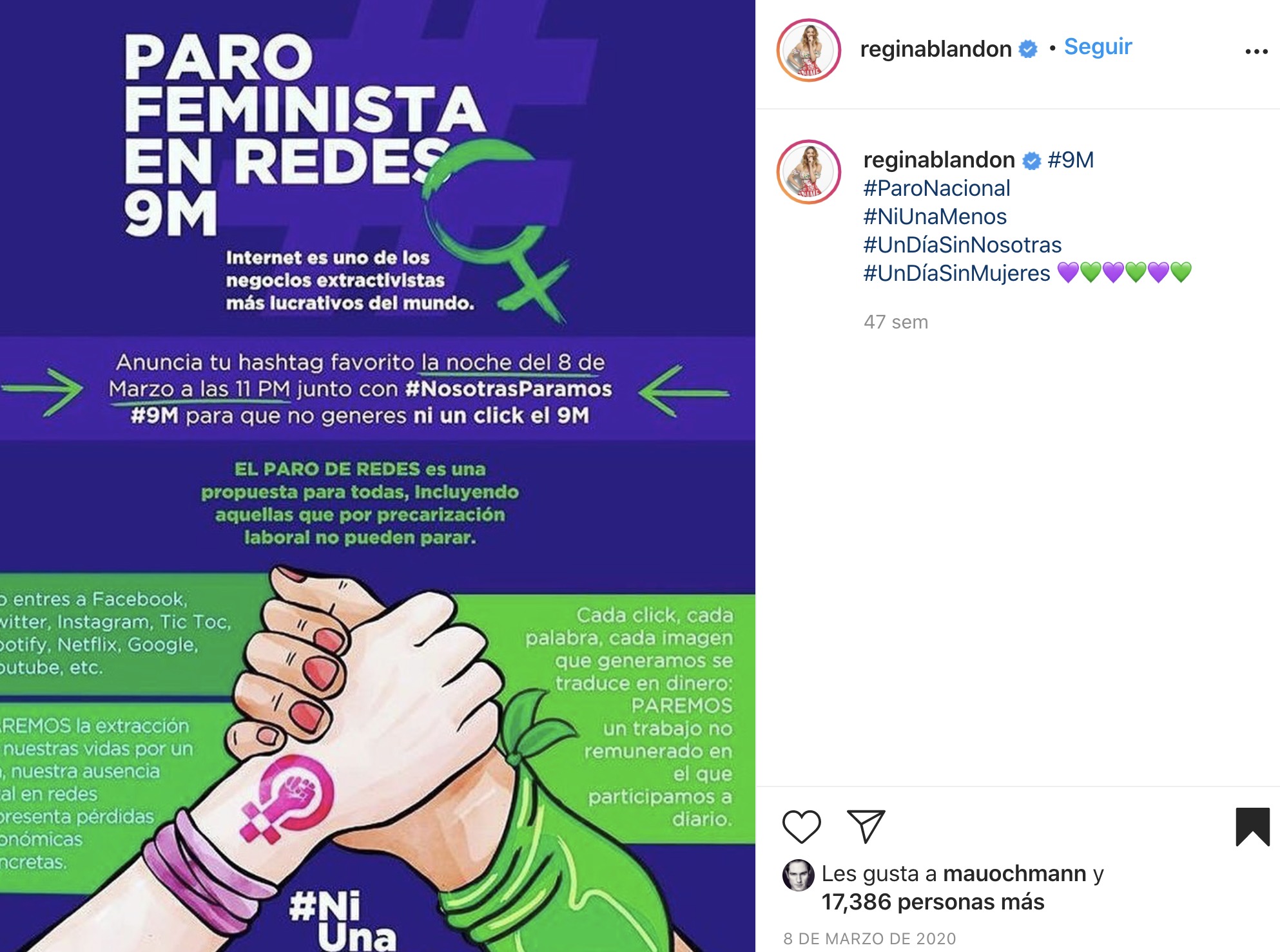 regina blandón