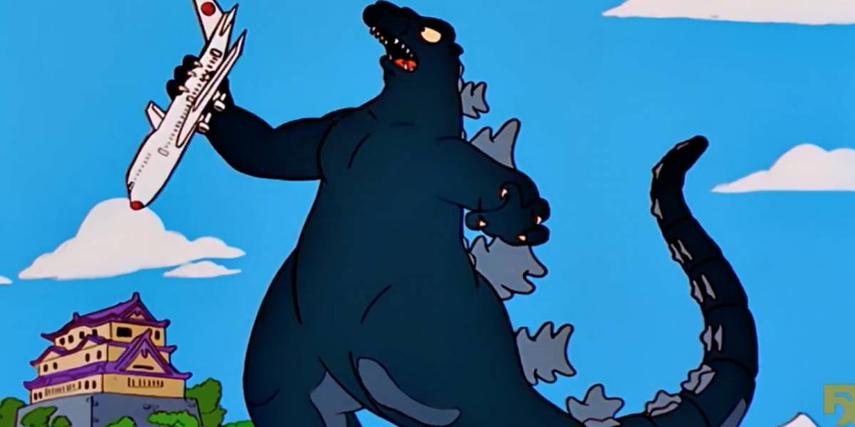 Los Simpson: Godzilla y otros Kaiju son canon dentro de la serie