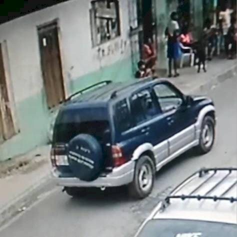 Vehículo con el que se asesinó a Efraín Ruales