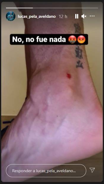 La publicación en Instagram de Lucas Aveldaño