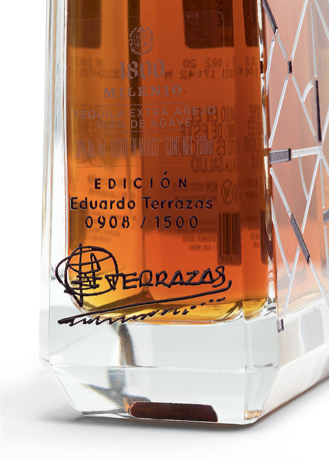 Conoce la edición especial Tequila 1800 Milenio Eduardo Terrazas