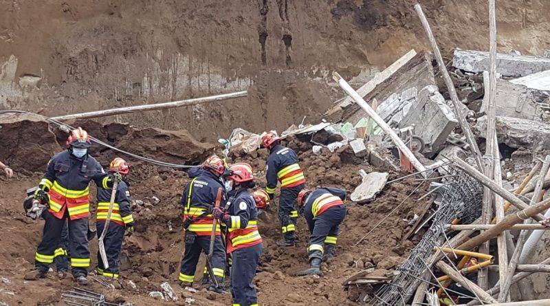 Colapso estructural en La Bota, norte de Quito