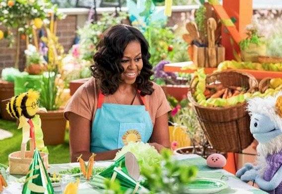 Michelle Obama transmitirá diversión en la serie