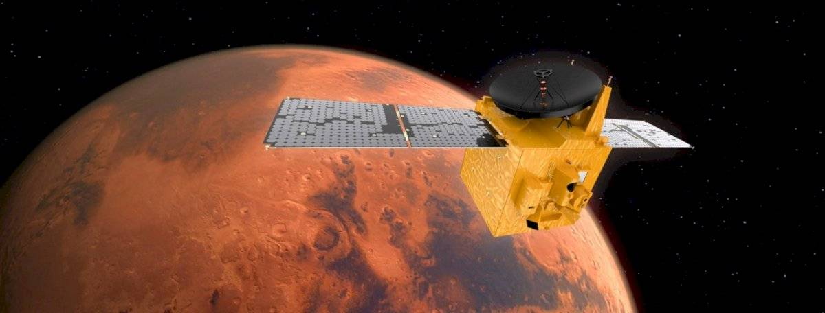 La misión "Hope" llega exitosamente a Marte