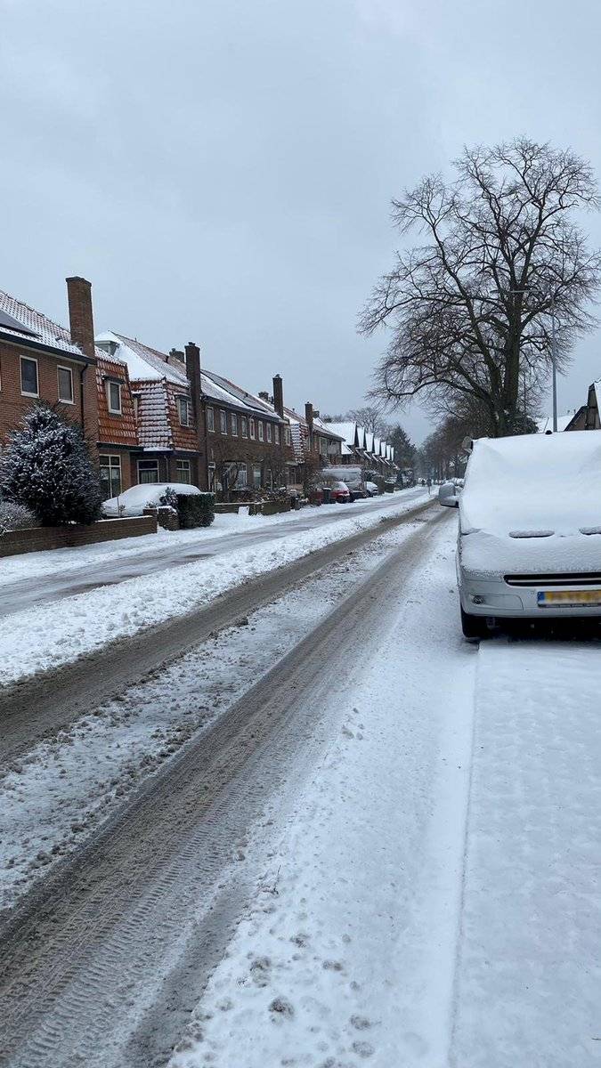 Temporal de nieve en Holanda