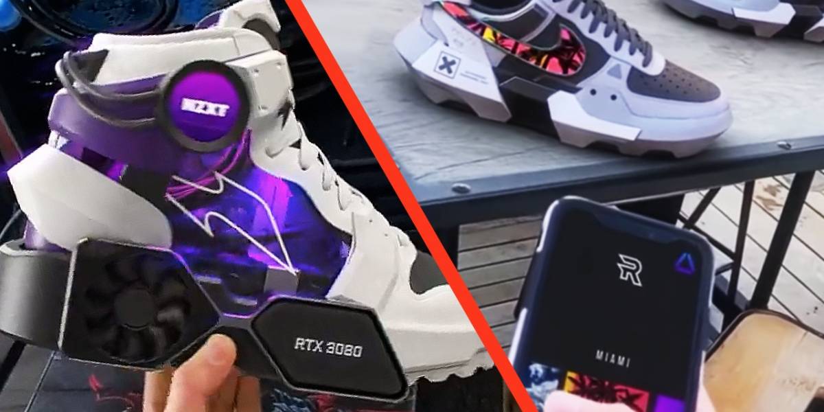 NVIDIA: fans crean zapatillas con pantallas personalizables y tarjetas gráficas