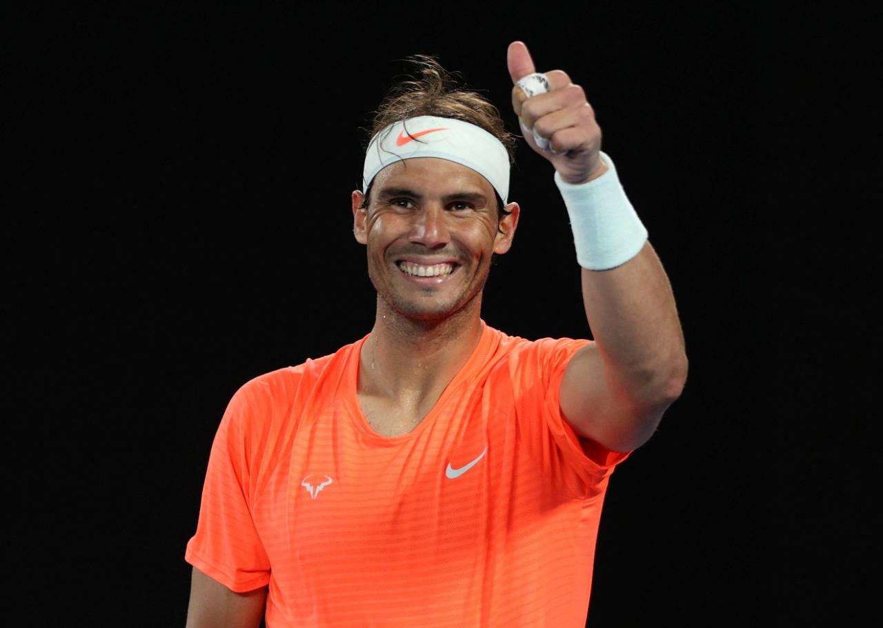 Gesto de desprecio de una espectadora a Rafael Nadal Gesto de desprecio de una espectadora a Rafael Nadal