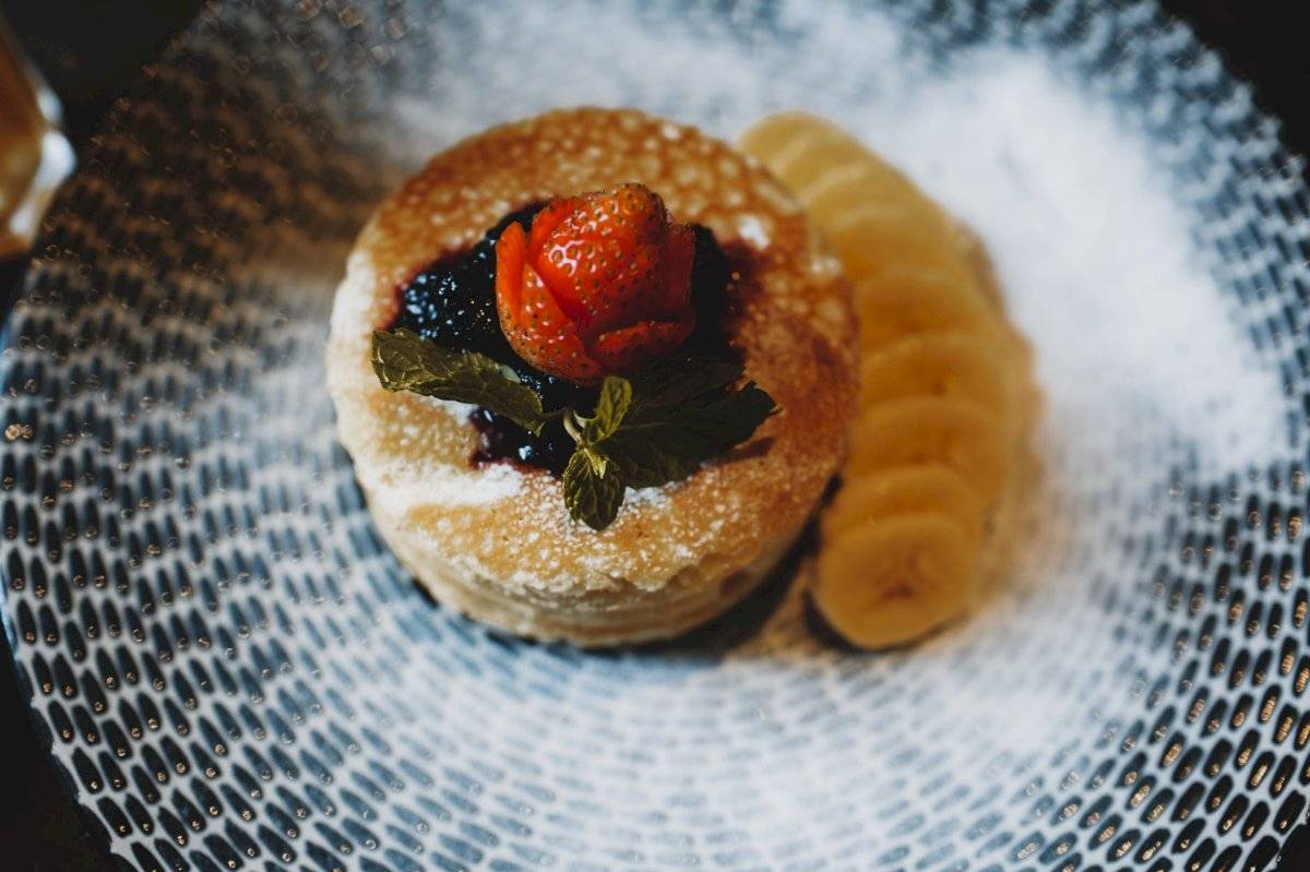 Es una buena alternativa acompañar los panqueques con frutas