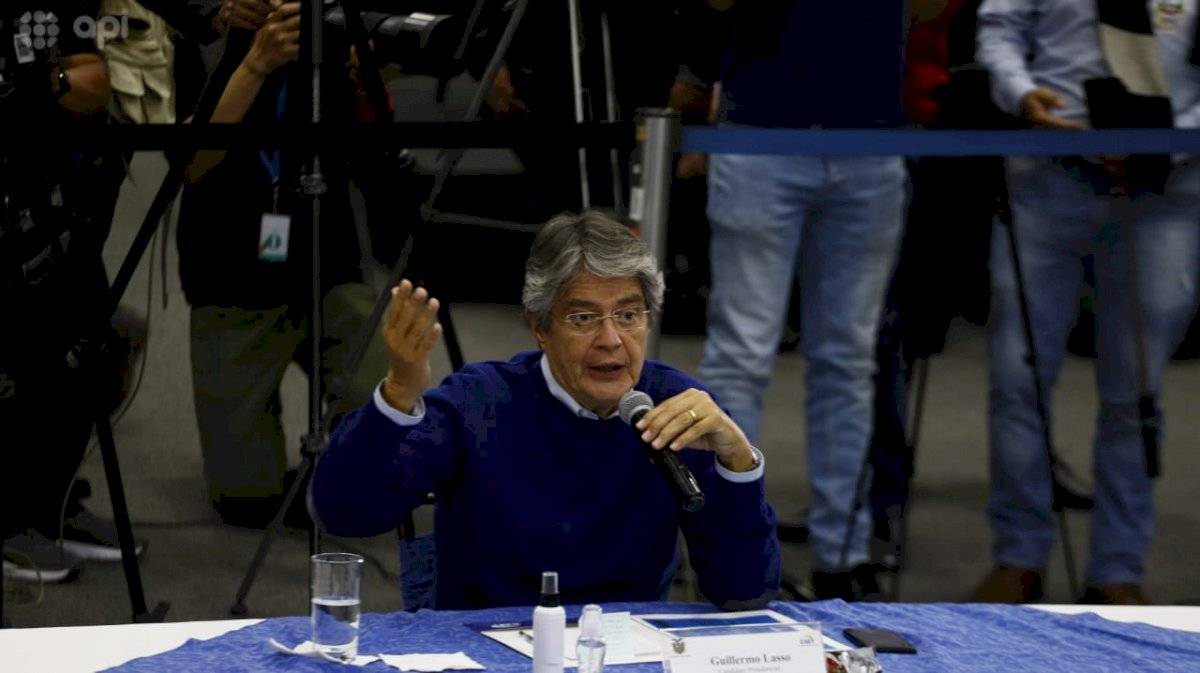 Guillermo Lasso empezará de manera inmediata la campaña para la segunda vuelta