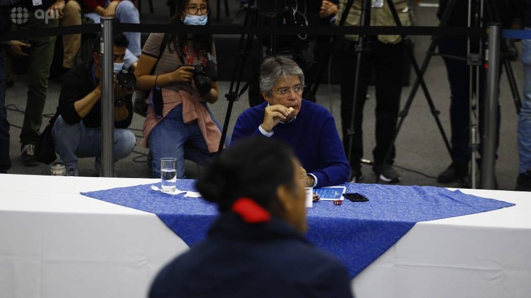 Las frases que marcaron el “diálogo” entre Yaku Pérez y Guillermo Lasso Las frases que marcaron el “diálogo” entre Yaku Pérez y Guillermo Lasso