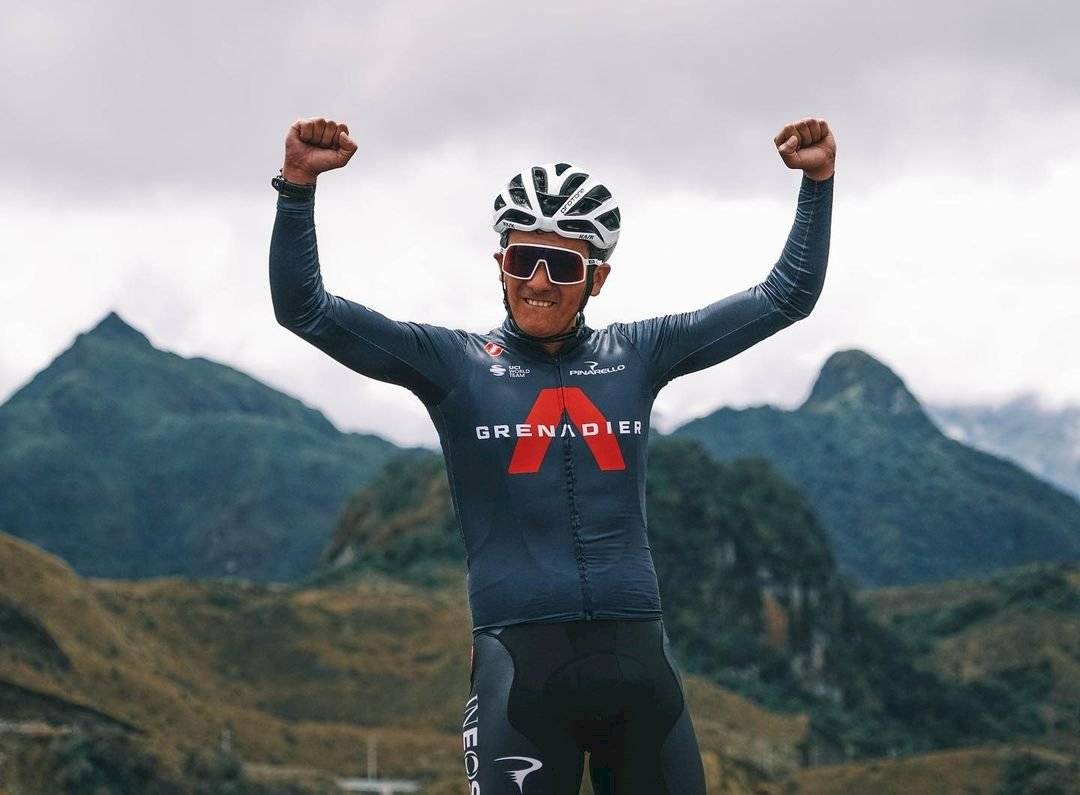 Richard Carapaz, ciclista ecuatoriano