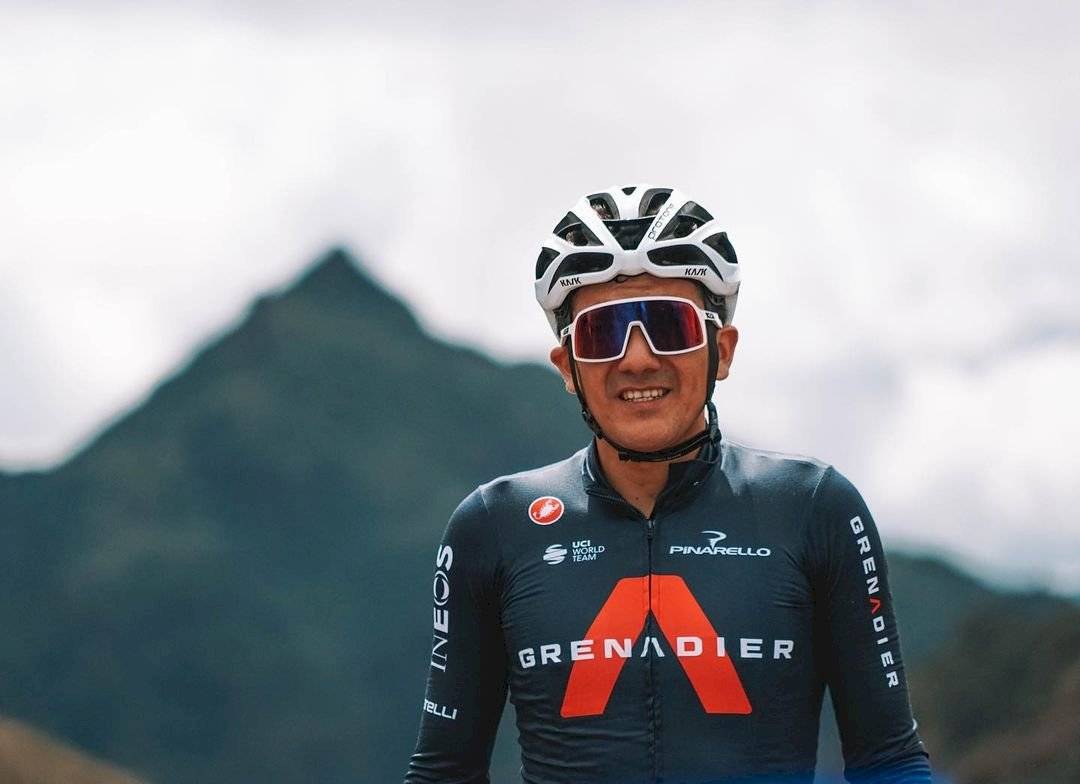 Richard Carapaz, ciclista ecuatoriano