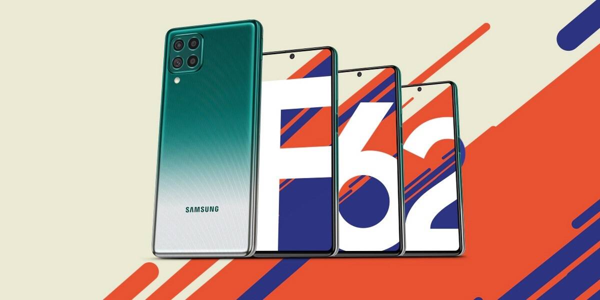 Samsung Galaxy F62 es anunciado con una batería de 7.000mAh que dura 2 días