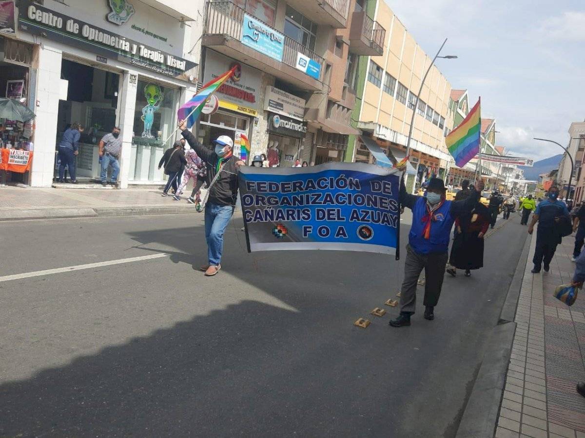 Recorrerán varias provincias hasta llegar a Quito