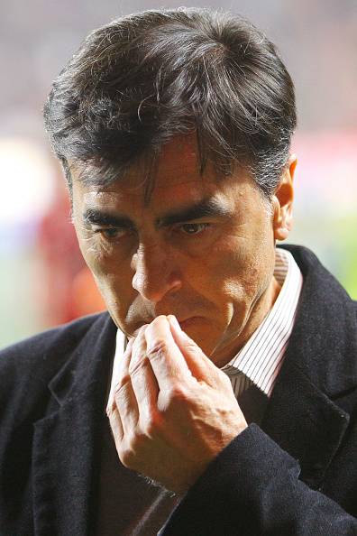 Gustavo Quinteros, DT del Colo Colo Gustavo Quinteros, DT del Colo Colo