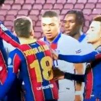 Kylian Mbappé amenaza de muerte a Jordi Alba