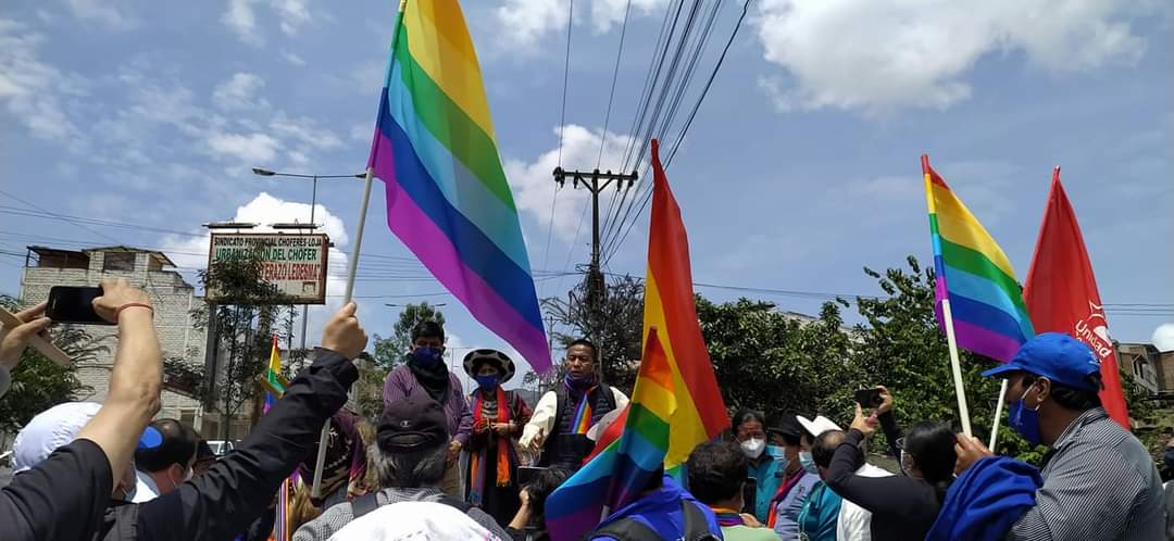 Marcha indígena parte desde Loja