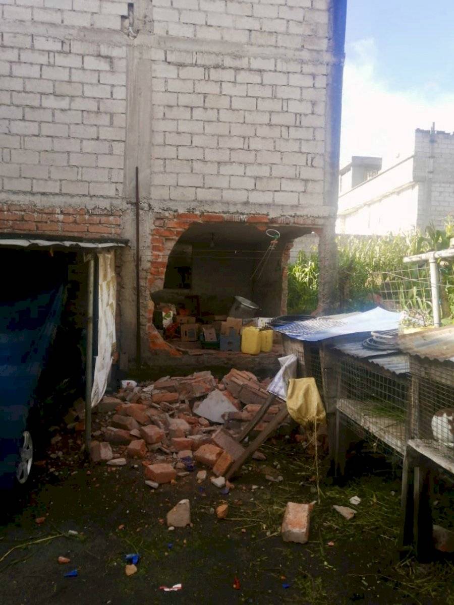 Explosión de un tanque de gas en Guamaní