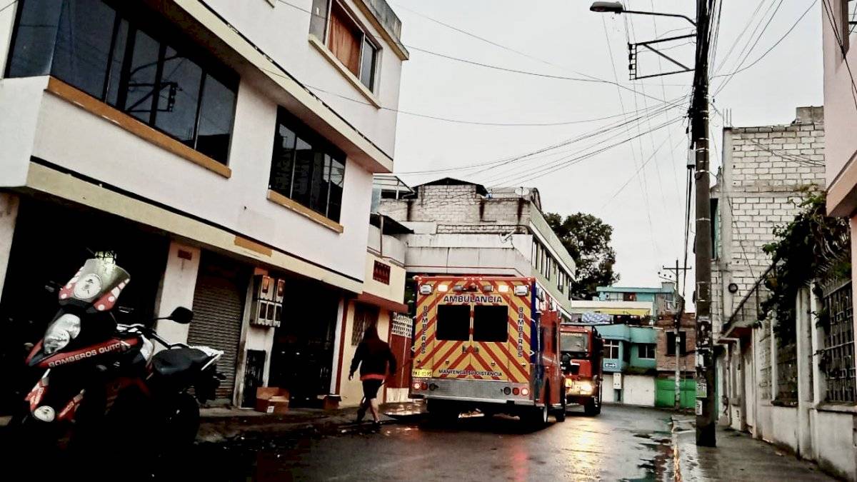 Explosión de un tanque de gas en San Bartolo, Quito