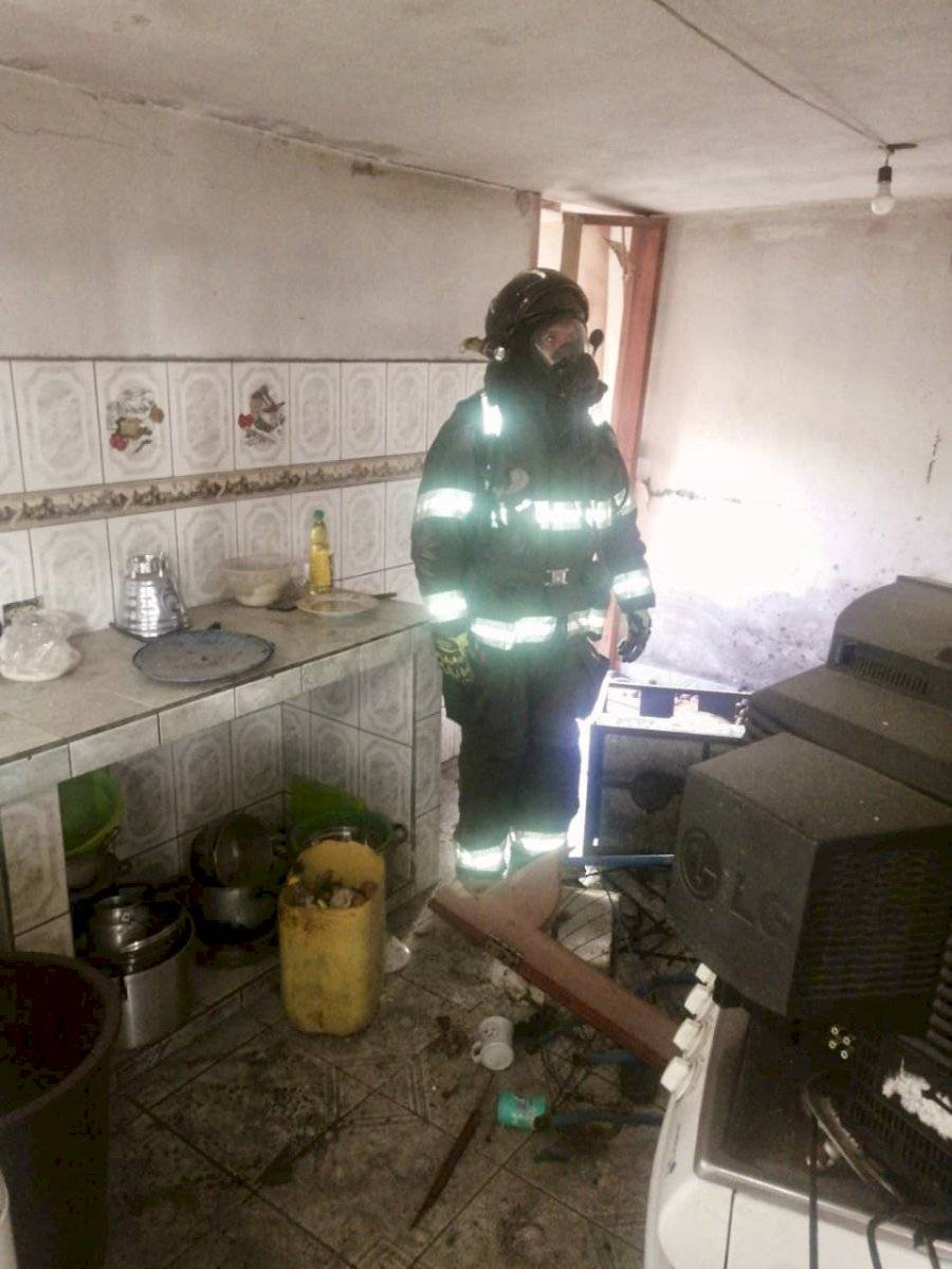 Explosión de un tanque de gas en Guamaní