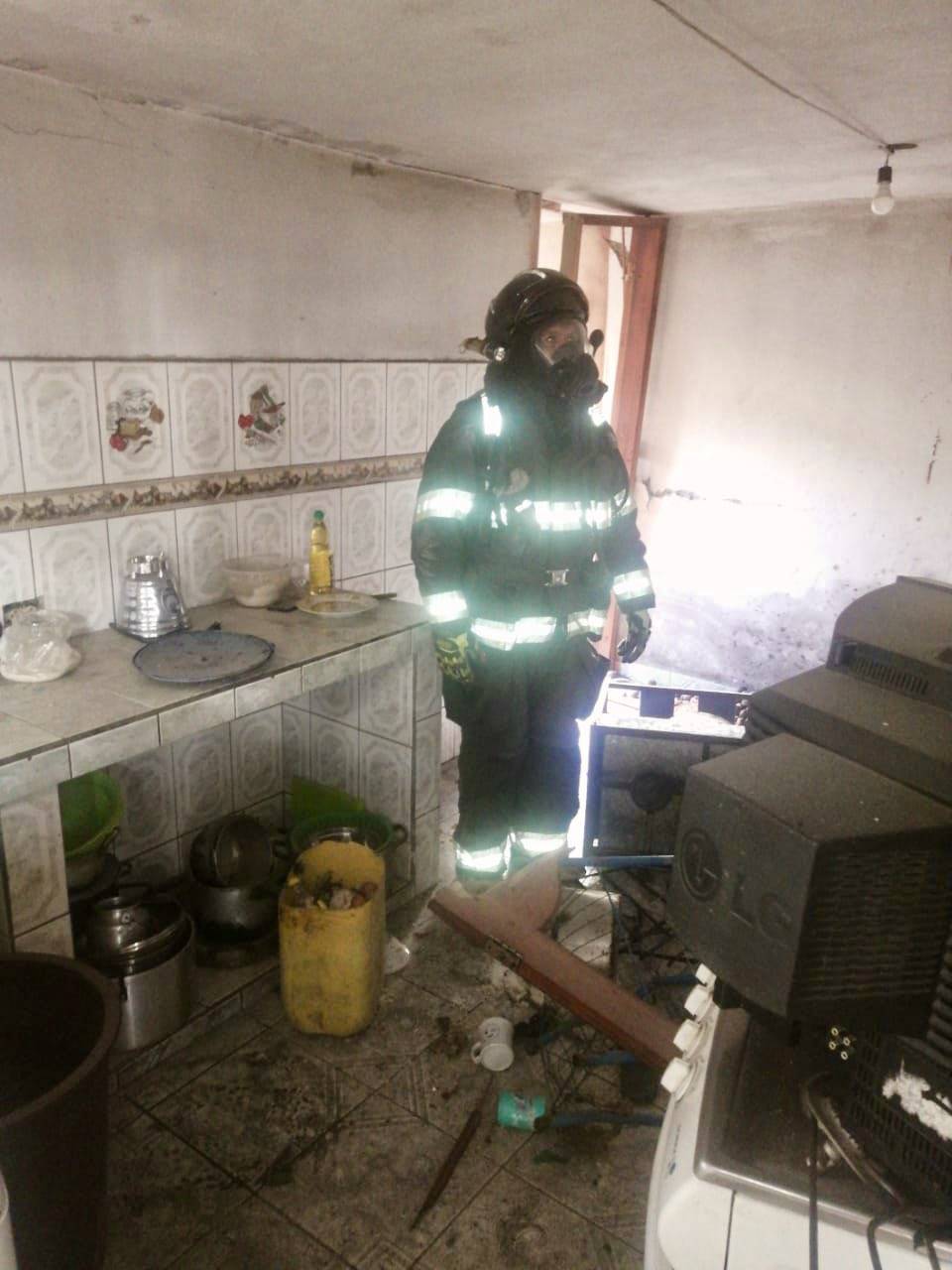 Explosión de un tanque de gas en Guamaní Explosión de un tanque de gas en Guamaní