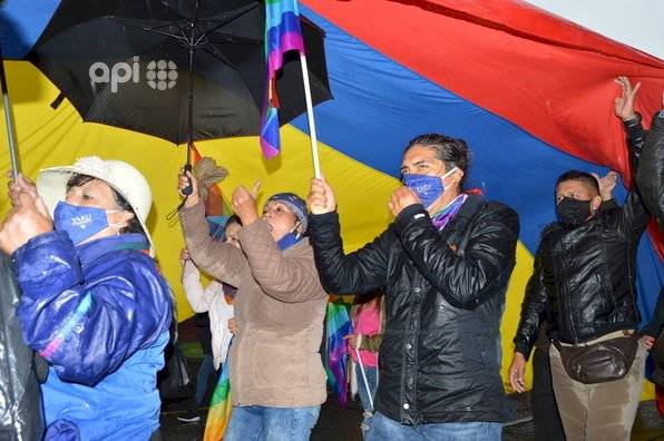 Yaku Pérez, candidato en los comicios 2021