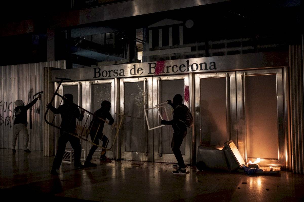 disturbios barcelona