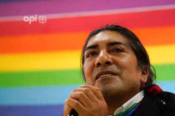Yaku Pérez se pronuncia tras no pasar a la segunda vuelta electoral Yaku Pérez se pronuncia tras no pasar a la segunda vuelta electoral