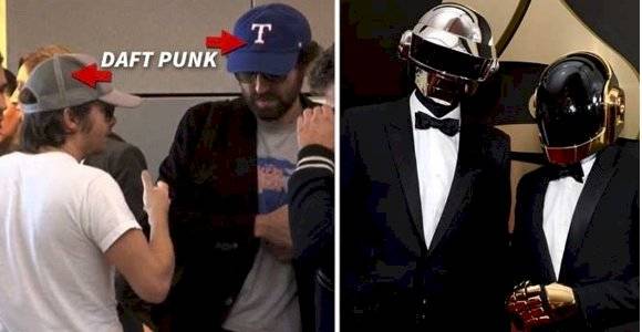 Daft Punk, sin cascos