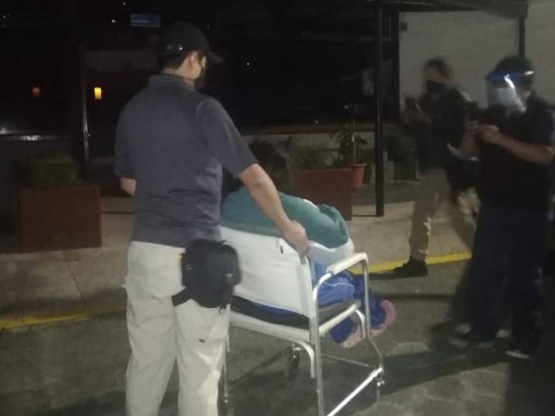 Menor rescatada en el operativo