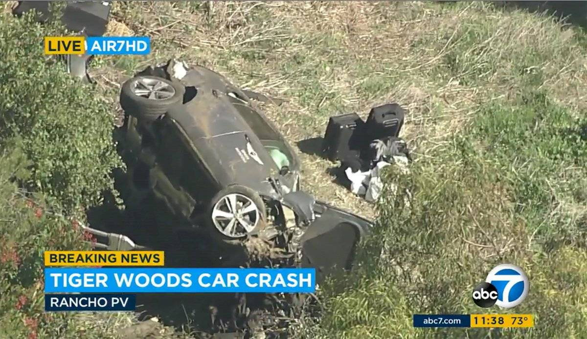 Accidente de Tiger Woods