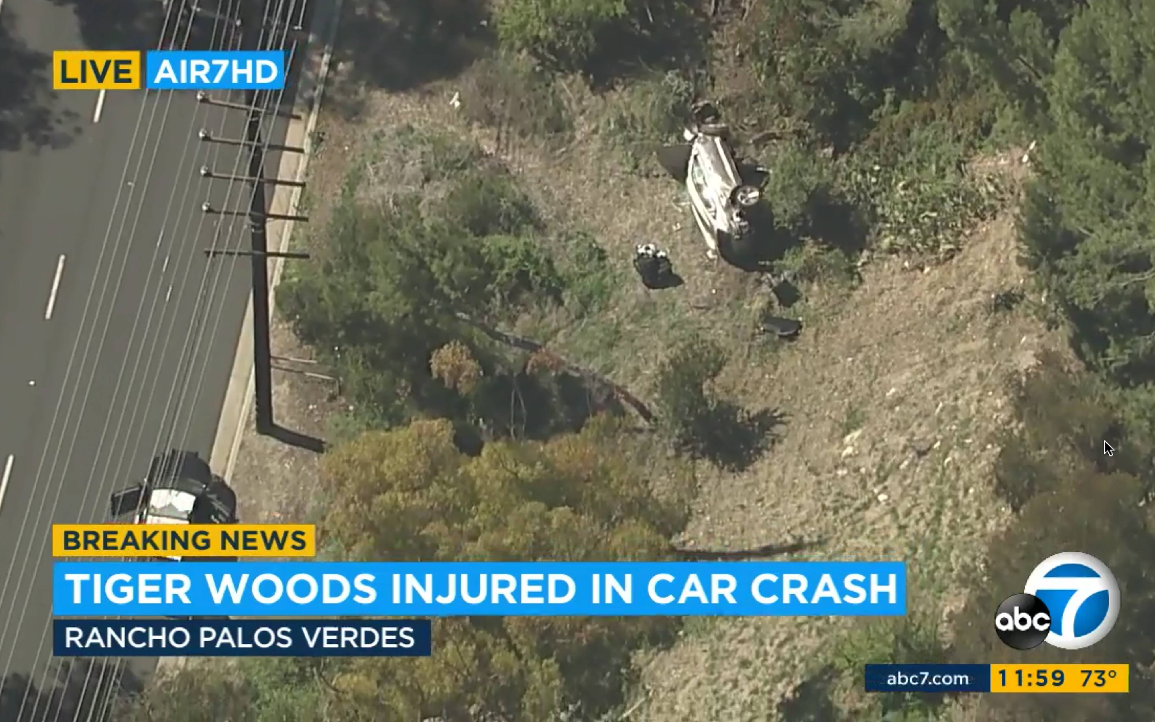 Accidente de Tiger Woods