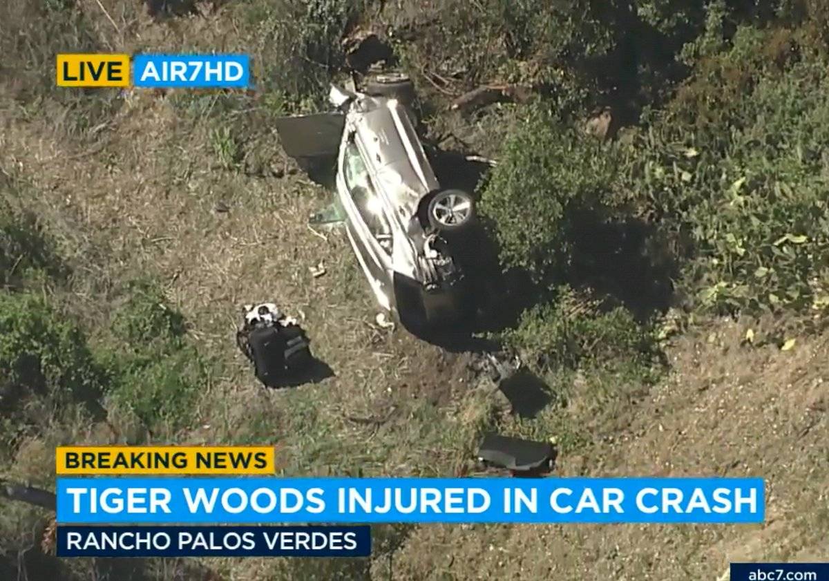 Accidente de Tiger Woods