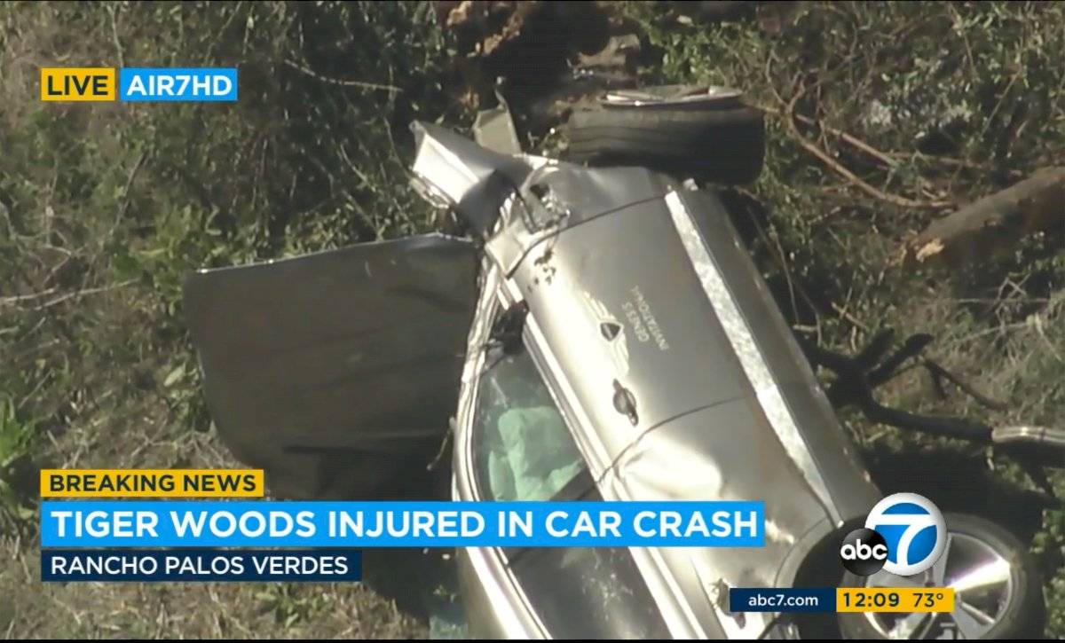 Accidente de Tiger Woods