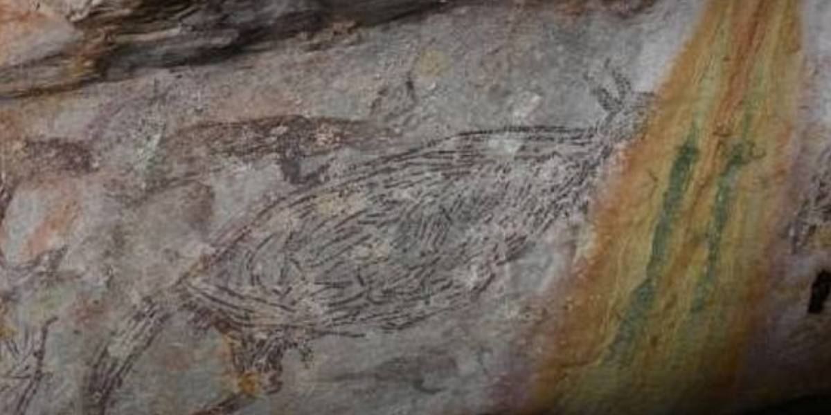 Un canguro de 17.500 años es la pintura rupestre más antigua en Australia