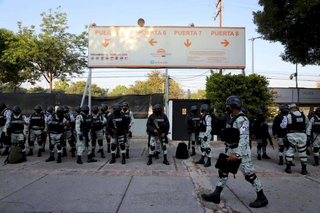 Simulacro de vacunación en CDMX.
