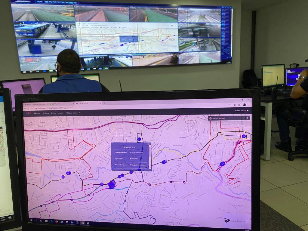 250 unidades del Trolebús y Ecovía ya cuentan con GPS