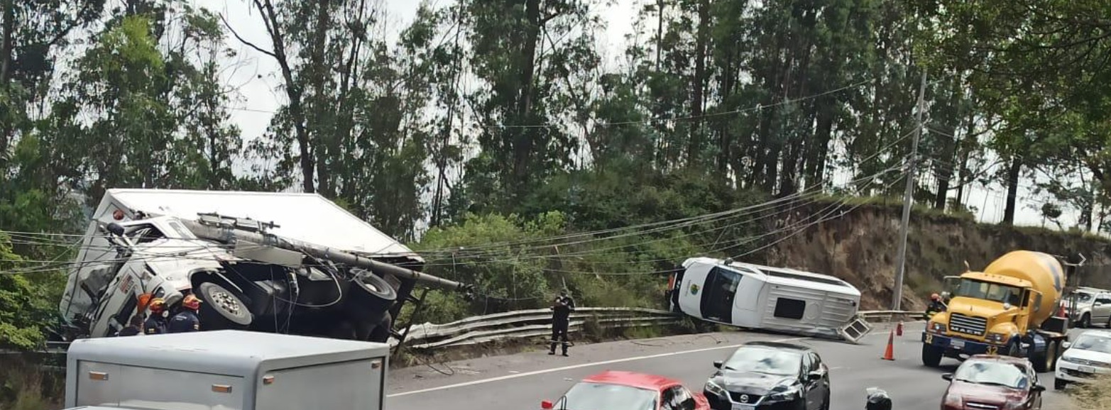 Siniestro de tránsito en la Simón Bolívar