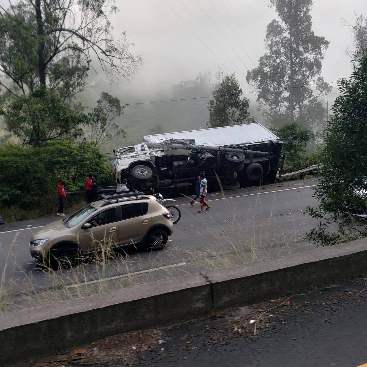 Siniestro en la Simón Bolívar