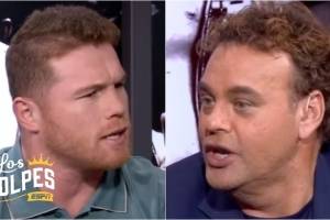 “Méndigo periodista frustrado”, así le respondió el Canelo Álvarez a David Faitelson