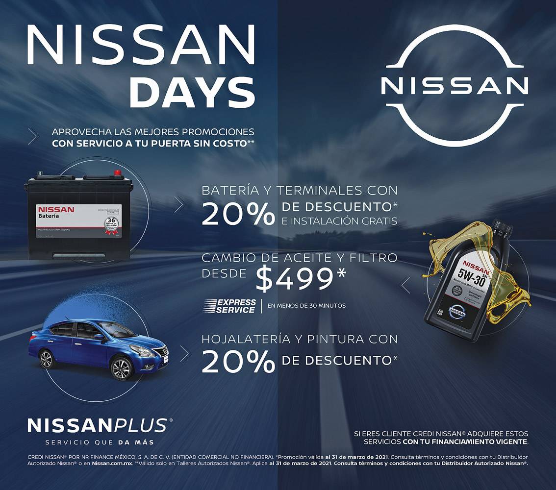 Anuncio Nissan edición CDMX del 3 de Marzo del 2021, Página 11